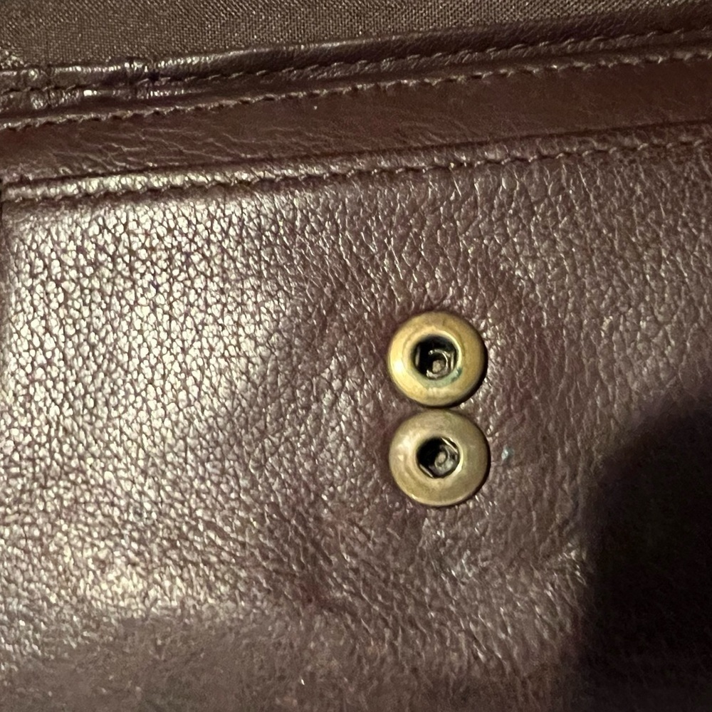 FOSSIL Wallet. Brown leather. Used but in good condition. - Picture 4 of 12